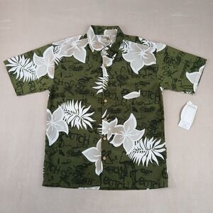 VTG Gotcha XL Mens Shirt Hawaiian Camp NWT Defect **Fits A Small‎ ** 90s Aloha